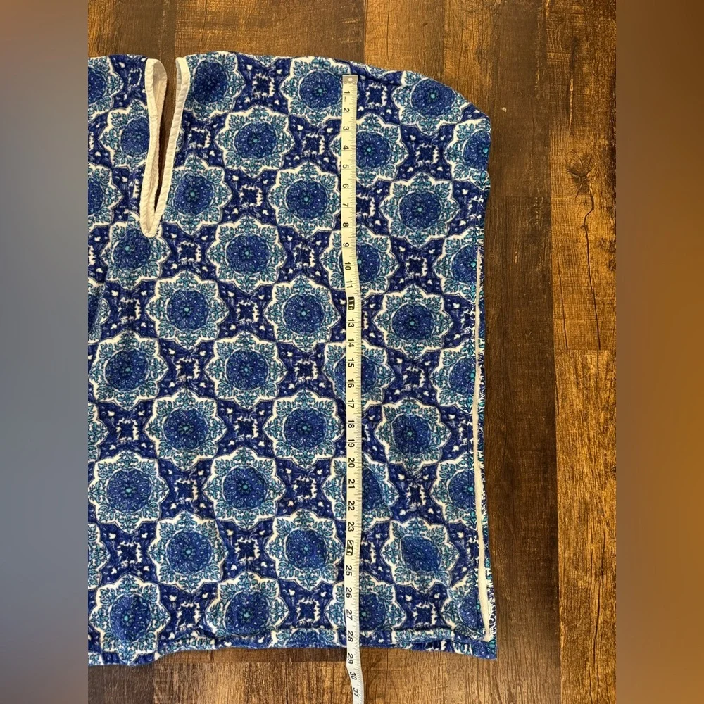 Macy's Martha Stewart Blue and White Towel coverup